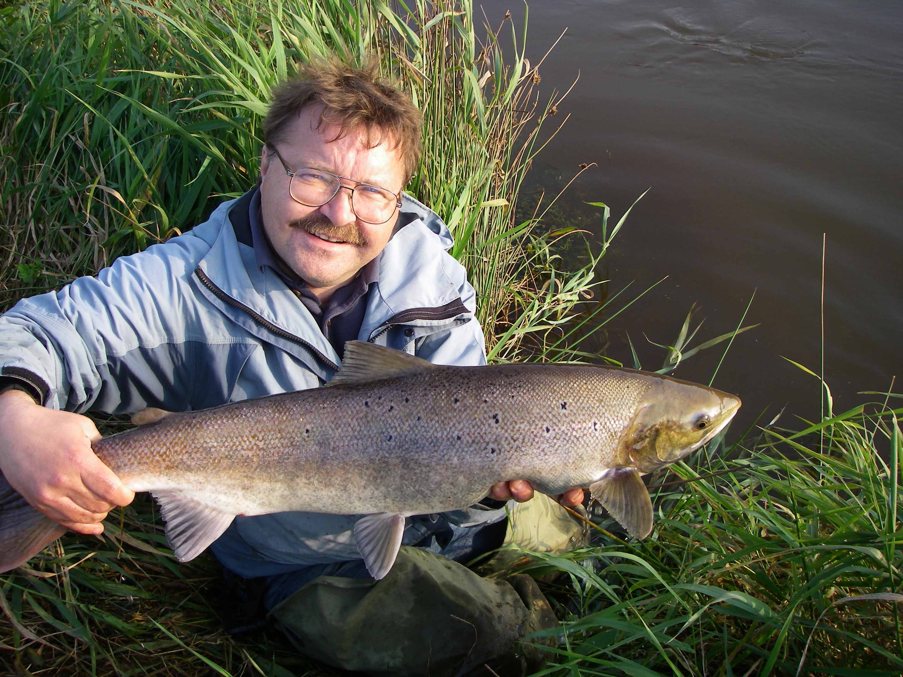 Lars mit Lachs