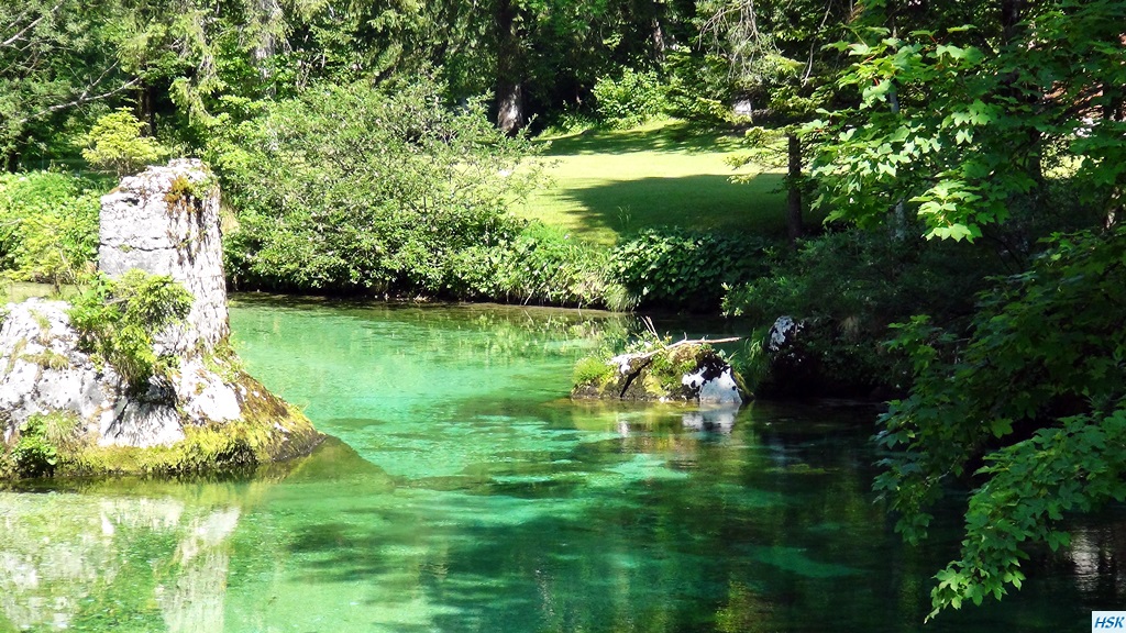 Fliegenfischen in der Sava Bohinjka im Juni 2015