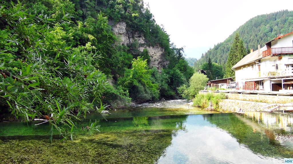 Fliegenfischen in der Radovna im Juni 2015