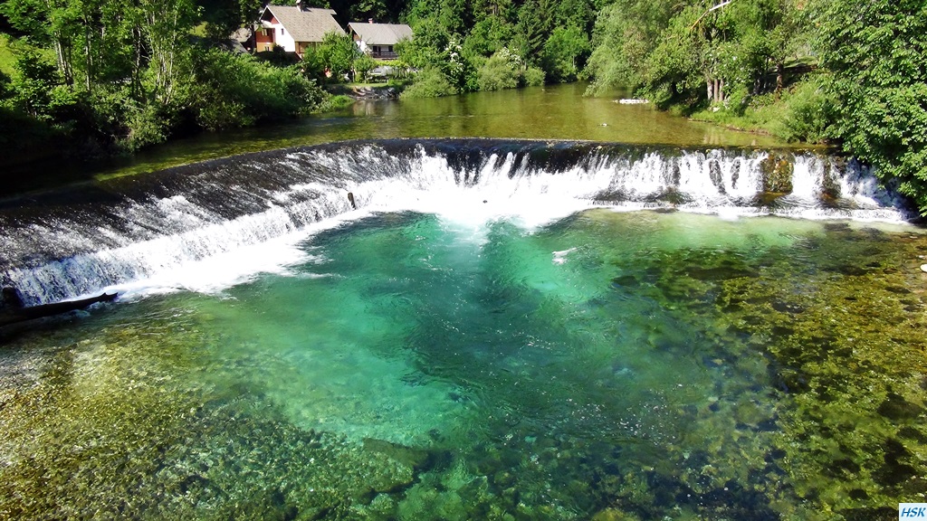 Fliegenfischen in der Radovna im Juni 2015