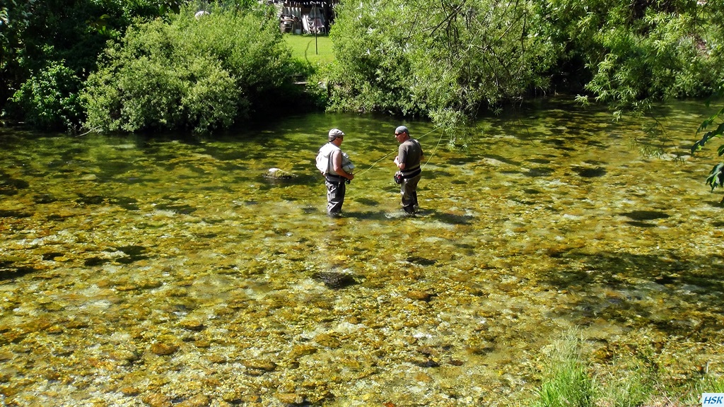 Fliegenfischen in der Radovna im Juni 2015