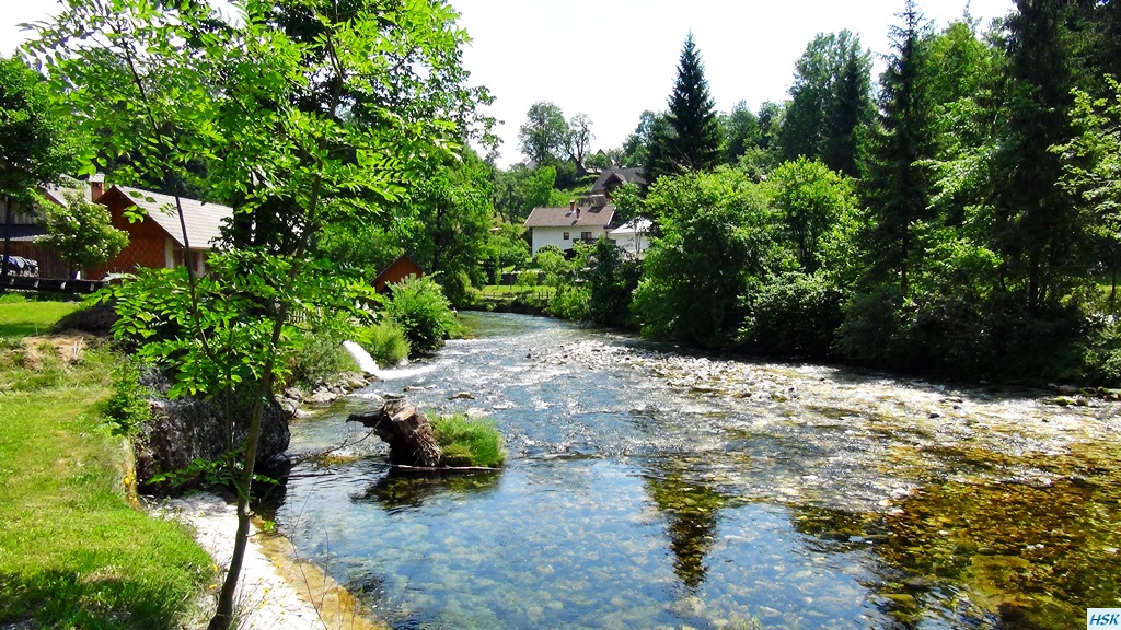 Fliegenfischen in der Radovna im Juni 2015